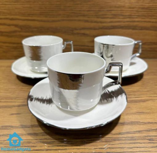 Luxury Fine Bone Cup Saucer Set of 12
