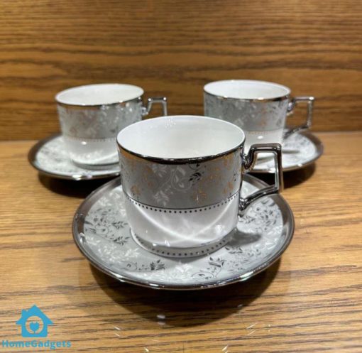Luxury Fine Bone Cup Saucer Set of 12