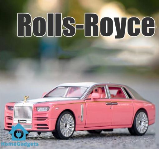 Diecast Alloy Rolls Royce Phantom Toy Pull Back Vehicles Diecast Model Car