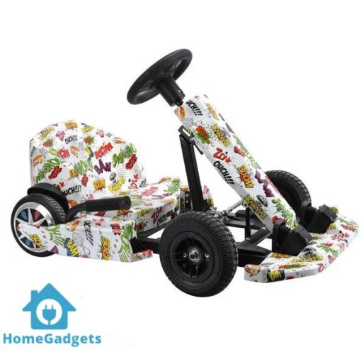 Go Kart Kids Electric Drift Bike Multicolor