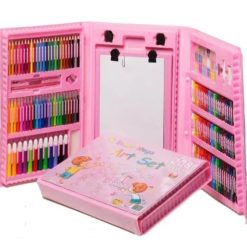 BEAUTIFUL COLOURS KIT STATIONERY SET FOR KIDS 208 PCS