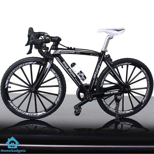 Diecast Model Car 1:10 Alloy Bicycle Model Die-casting Metal Toy Bicycle Simulation Mountain Bike Racing Children’s Bicycle Collection Gift