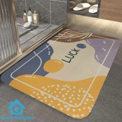 Non Slip Water Absorbent Bath Mat