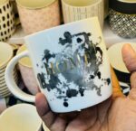 Printed Bone China Tea Coffee Cup Set of 6