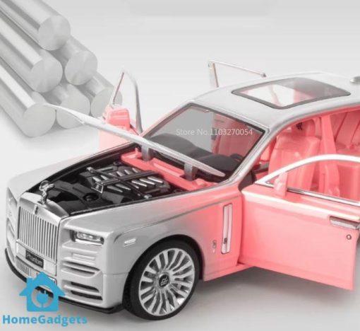 Diecast Alloy Rolls Royce Phantom Toy Pull Back Vehicles Diecast Model Car
