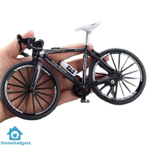 Diecast Model Car 1:10 Alloy Bicycle Model Die-casting Metal Toy Bicycle Simulation Mountain Bike Racing Children’s Bicycle Collection Gift