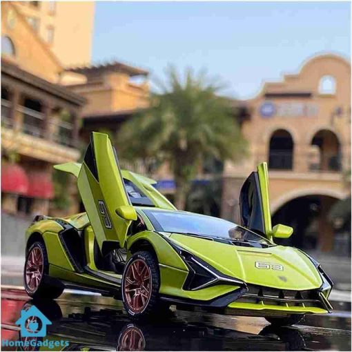 1:24 Diecast Metal Lamborghini SIAN 1:24 alloy car model