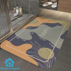 Non Slip Water Absorbent Bath Mat