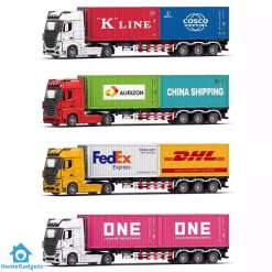 1:24 diecast Container Tractor Truck Model Alloy Metal