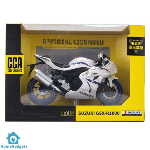 1:12 Diecast Motorcycle Model Suzuki GSX-R1000
