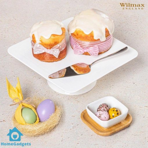 Wilmax Porcelain Cake Stand 11 Inch WL-996132 - Image 2