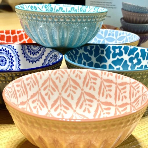 Danny Homes Porcelain Cereal Bowl Set of 6 - Image 6