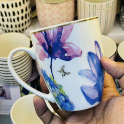 Premium Floral Coffee Tea Mug Set Of 6