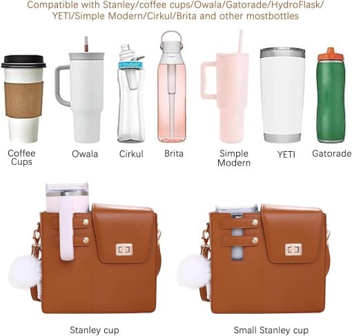 Stylish Premium Stanley Cup Bag Cup Holder Portable Storage Bag 40oz Stanley Water Bottle - Image 7