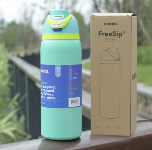 Original OWALA FreeSip Water Bottle - 32oz - Image 3