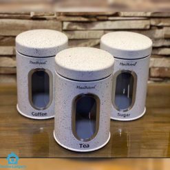 Coffee Sugar Tea Storage Jars 3Pcs Set
