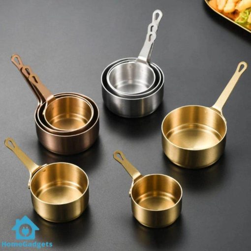 Stainless Steel Mini Sauce Cup With Handle - Image 4