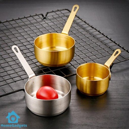 Stainless Steel Mini Sauce Cup With Handle - Image 7