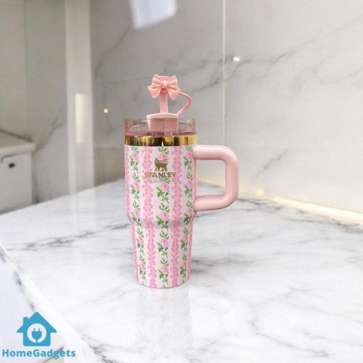 Stanley x LoveShackFancy Tumbler Quencher 14oz - Image 3