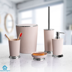 Primanova Nely Bathroom Set White Chrome