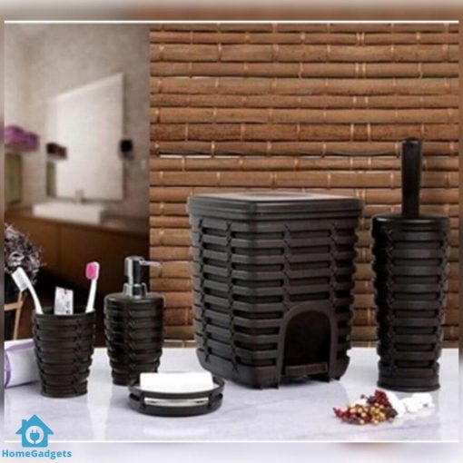 Primanova Palm Bathroom Set Brown