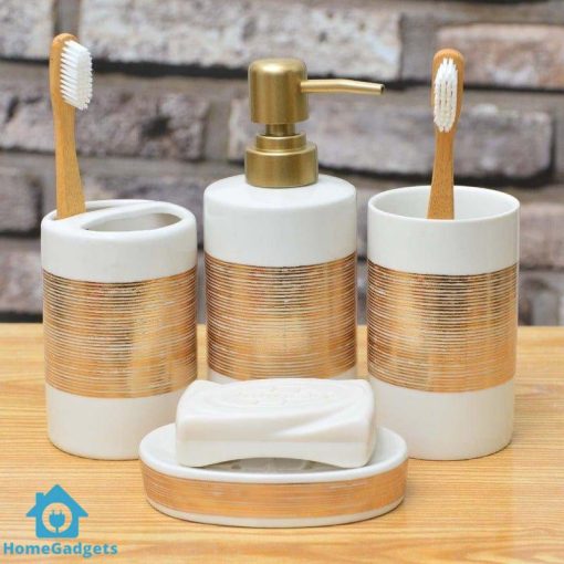4 Pieces Ceramic Bathroom Set BN5