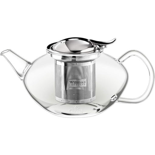 Wilmax England Thermo Glass Tea Pot 1050Ml
