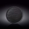 Wilmax Slate Stone Round Plate 25.5 Cm