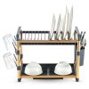 Binca 2 Tier Almunium Dish Rack