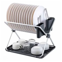 Binca Foldable Almunium Dish Rack
