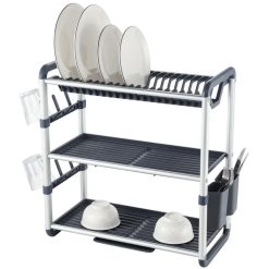 Binca 3 Tier Almunium Dish Rack