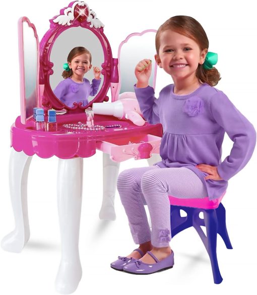 Princess Makeup Dressing Table With Chair