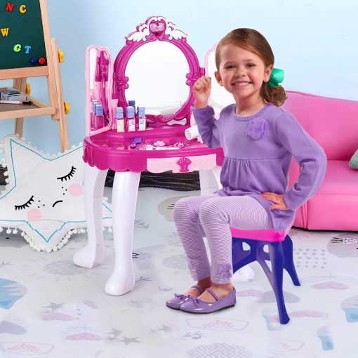 Princess Makeup Dressing Table With Chair