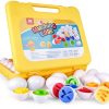 Letters Matching Eggs Alphabet Color Sorter Puzzle 26PCS