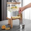Glass Drink Beverage Dispenser with Stand 11Liter