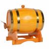 Handmade Wooden Barrel Bucket Dispenser Stand 3L
