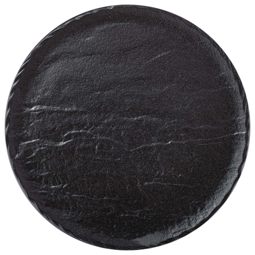 Wilmax Slate Stone Round Plate 25.5 Cm
