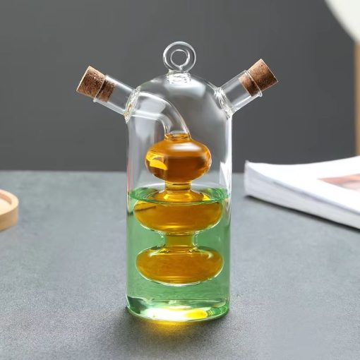Kitchen Storage Container Glass Oil Pot Vinegar Bottle