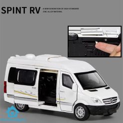Diecast Model 1:32 Simulation Benz Spenter MPV Toy Vehicles Model Alloy Children Toys Collection Gift Car Kids 5 Open Door