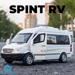 Diecast Model 1:32 Simulation Benz Spenter MPV Toy Vehicles Model Alloy Children Toys Collection Gift Car Kids 5 Open Door