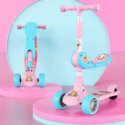Manual Foldable Scooty with Seat for kids