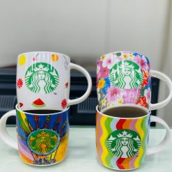 Starbucks Ceramic Coffee Mug Set 4Pcs