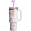 The Stanley x LoveShackFancy Quencher 40oz - Ribbon Rosa