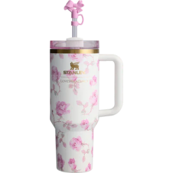 The Stanley x LoveShackFancy Quencher 40oz - Ribbon Rosa