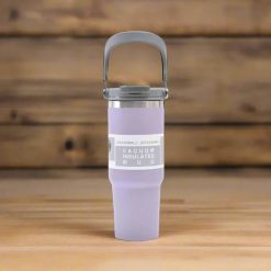Portable Insulated Tumbler With Handle 30oz