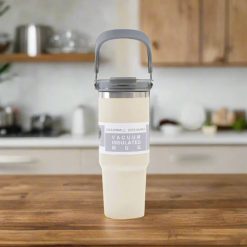 Portable Insulated Tumbler With Handle 30oz