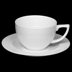 Wilmax Cappuccino Cup and Saucer WL-880106