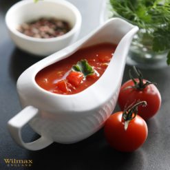Wilmax Porcelain Sauce Boat 230ml WL-880123