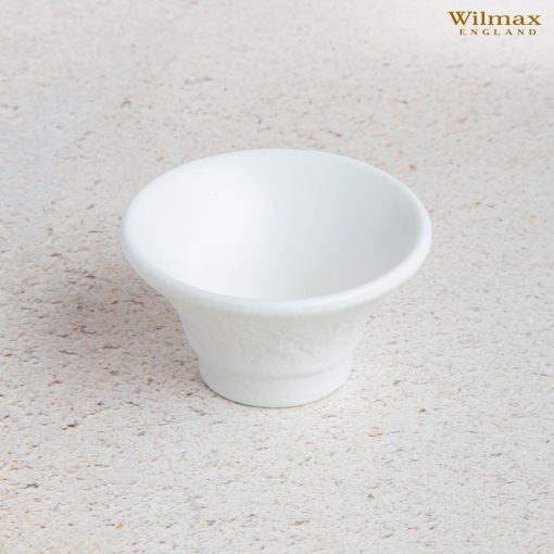 Wilmax Slate Stone Sauce Dish 3 X 1.5 Inch