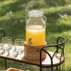 Danny Home Dispenser with Tap Woven Stand 3100ml